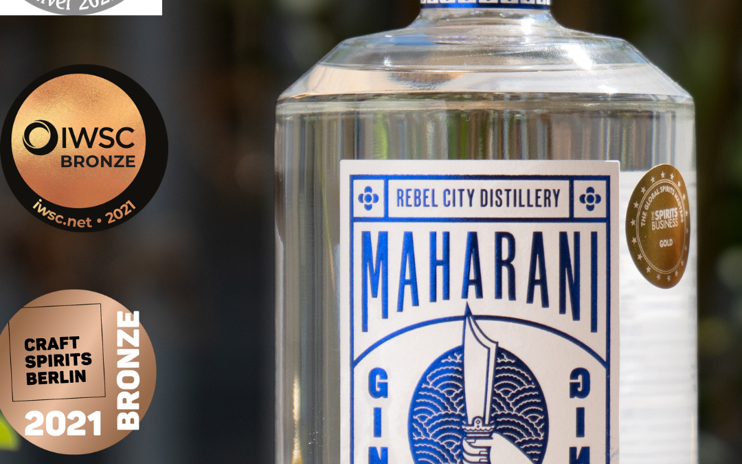 Maharani Gin Wins Silver at Blas na hÉireann 2024 🏅