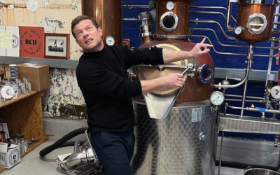 Dermot O’Leary Visits Rebel City Distillery